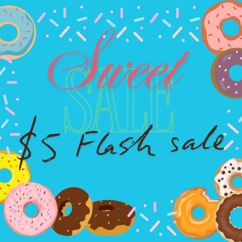 🔥 Flash $5 Sale! 🔥